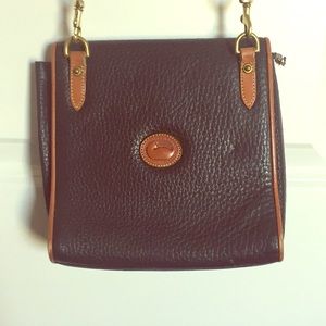Dooney Bourne Crossbody vintage Navy Blue Purse
